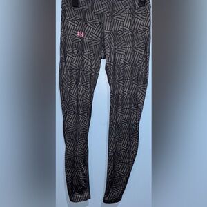 Under Armour Gray and Black ColdGear Leggings